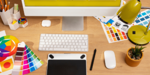 como iniciei no design gráfico